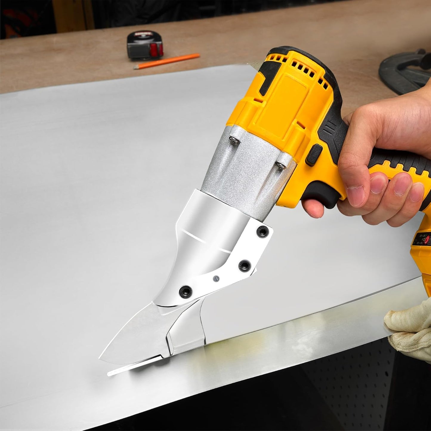Metal Shears Compatible With Dewalt 20V Max Battery(No Battery) Cordless Metal Shears