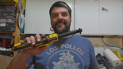 3/8 Extended Cordless Ratchet Wrench Compatible with Dewalt 20V MAX Batteries(No Battery) 60Ft-Lbs Electric Power Ratchet Wrench.Built-in LED Light. Extended 6-inch Long Neck