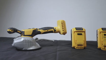 Tile Vibration Tool Compatible with Dewalt 20V Max Battery(No Battery) Tile Vibration Leveling Machine with 8 Level.Digital Display.Suction Cup & & Lock Design for Floor/Tile/Wall